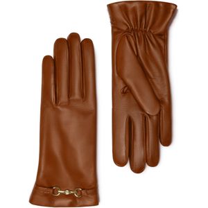 Isabel Bernard Honoré Marcelia cognac leren handschoenen van geitenleer voor dames