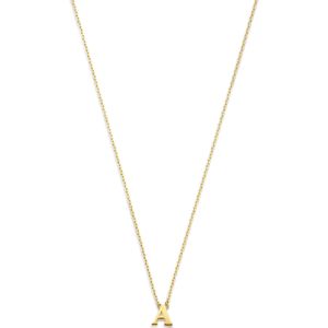 Isabel Bernard Le Marais Chloé 14 karaat gouden initial ketting met letter voor dames
