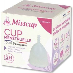 Misscup Groot Kleurloos