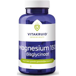 Vitakruid Magnesium 150 Bisglycinaat Tabletten