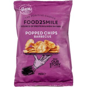 Food2Smile Popped Chips Barbecue