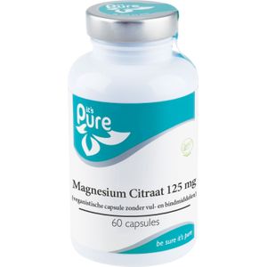 Its Pure Magnesium Citraat 125mg 60 capsules