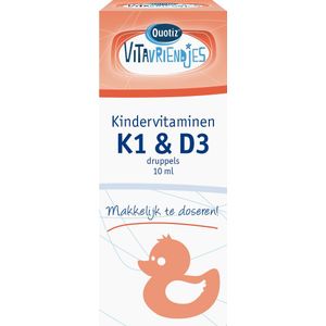 VITAVRIENDJES VITAMINE K1 EN D3 DRUPPELS