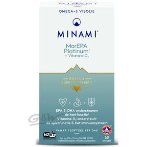 Minami MorEPA Platinum Met D3 Softgels