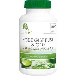 G&W - Rode Gist Rijst - 60 Tabletten - Nieuwe Formule