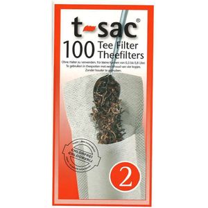 t-sac Theefilters nr2 100st