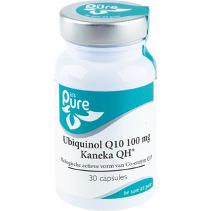 It's Pure Ubiquinol Q10 100mg Kaneka QH  30caps
