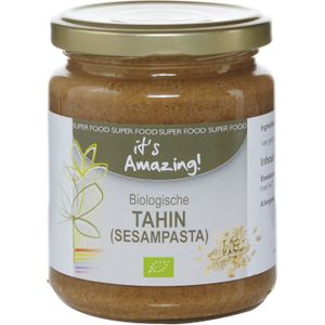 It's Amazing Bio Tahin met zout (sesampasta) 250gr