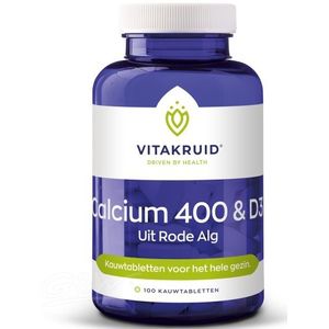 Vitakruid Calcium 400 & D3 Uit Rode Alg