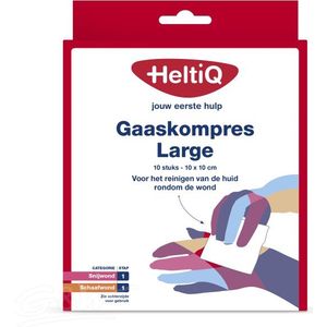 HeltiQ Gaaskompres Large
