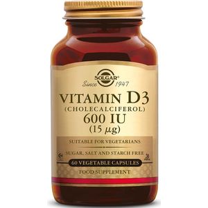 Solgar - Vitamine D - 600 IU - 120 Capsules