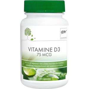 G&W Vitamine D3 75mcg  120caps