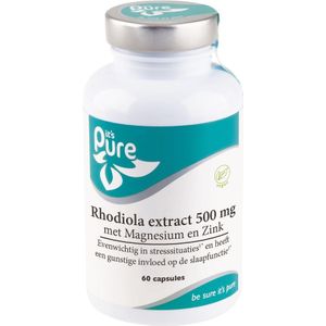 It's Pure Rhodiola extract 500mg  60caps