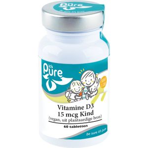 It's Pure Vitamine D3 15Mcg Kind 60 Tabs