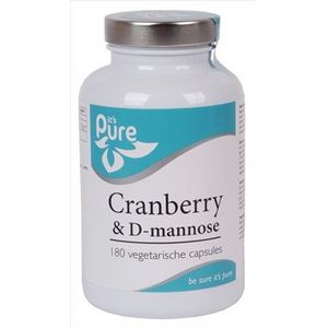 It's Pure Cranberry & D-mannose 180 Caps