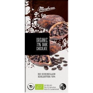 Meybona chocolade dark 72%  Bio 100gr