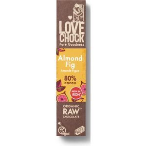 Lovechock Almond Fig 40gr Bar