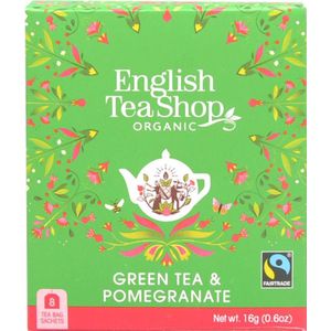 English Tea Shop Green Tea & Pomegranate 8zk