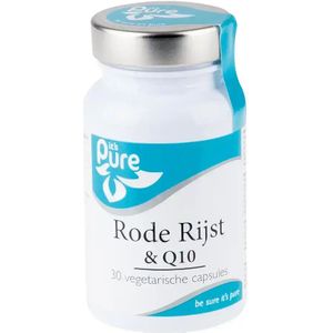 It's Pure - Rode Rijst Q10 - Voedingssupplement - 30 Capsules