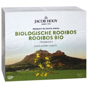 Jacob Hooy Biologische Rooibos NL-BIO-01 Zakjes