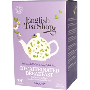 English Tea Shop Decaffeinated Black Tea Bio