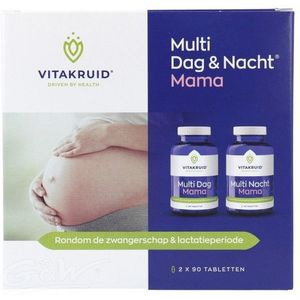 Vitakruid Multi Dag & Nacht Mama Tabletten 2x90st