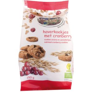 Corn Crake Haverkoekjes met Cranberry 150GR