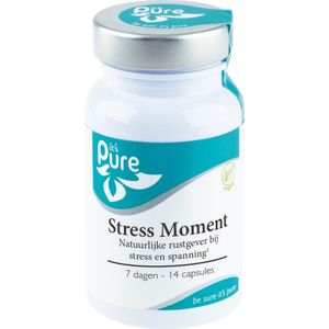 It's Pure - Stress Moment - 14 Capsules - Natuurlijke Rustgever bij Stress en Spanning