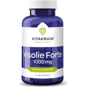 Vitakruid - Visolie Forte - Softgels - 1000 mg - 350 mg EPA - 250 mg DHA