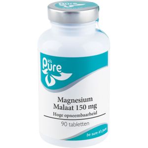 It's Pure Magnesium Malaat 150 Mg 90
