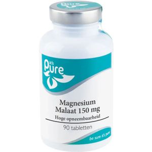 It's Pure Magnesium Malaat 150 Mg 90