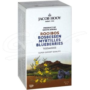 Jacob Hooy Rooibos Thee Bosbessen