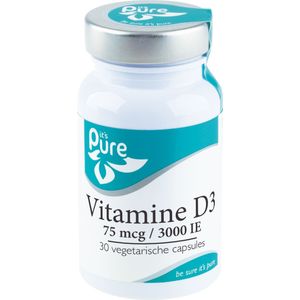 It's Pure Vitamine D3 75 mcg 3000IE 30CP