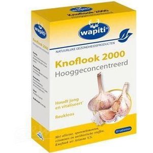 Wapiti Knoflook 2000 Tabletten