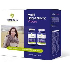 Vitakruid Multi Dag & Nacht Vrouw Tabletten 2x90st