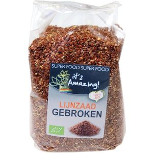 It's Amazing lijnzaad gebroken bio 400gr