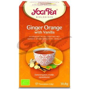 Yogi Thee Ginger Orange With Vanilla
