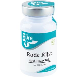 It's Pure - Rode Gist Rijst - 60 Caps