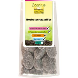 Boerjan Bosbessenpastilles met vruchtensap