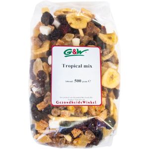 G&W Tropische vruchtenmix 500gr