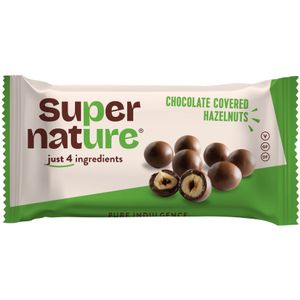 Super Nature Choc Covered Hazelnuts 40G