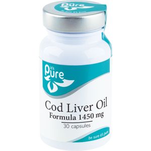 It's Pure Cod Liver Oil Formula 30 capsules