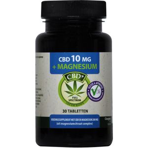 Jacob Hooy CBD 10mg + Magnesium Tabletten