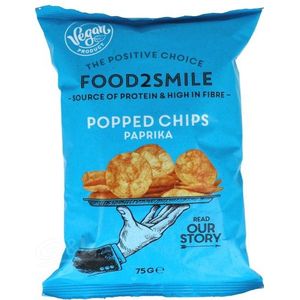 Food2Smile Popped Chips Paprika
