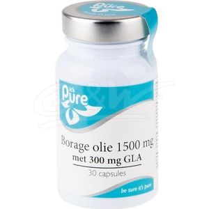 It's Pure Borage olie 1500 mg met 300 mg GLA 30CP