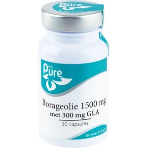 It's Pure Borage olie 1500 mg met 300 mg GLA 30CP
