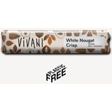 Vivani Chocoladereep White Nougat Crisp