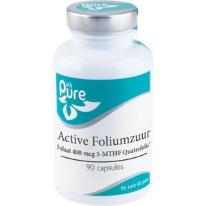 It's Pure - Active Foliumzuur Quatrefolic® - 400mcg - 90 Vegan Capsules