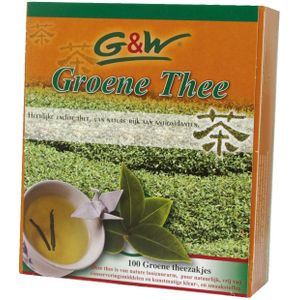 G&W Groene Thee 100st