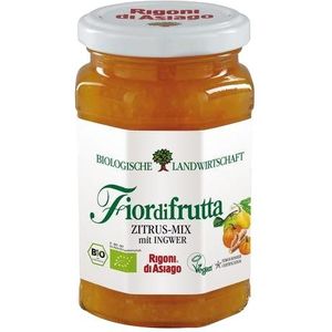 Fiordifrutta Citrus & Ginger Jam Bio 260gr